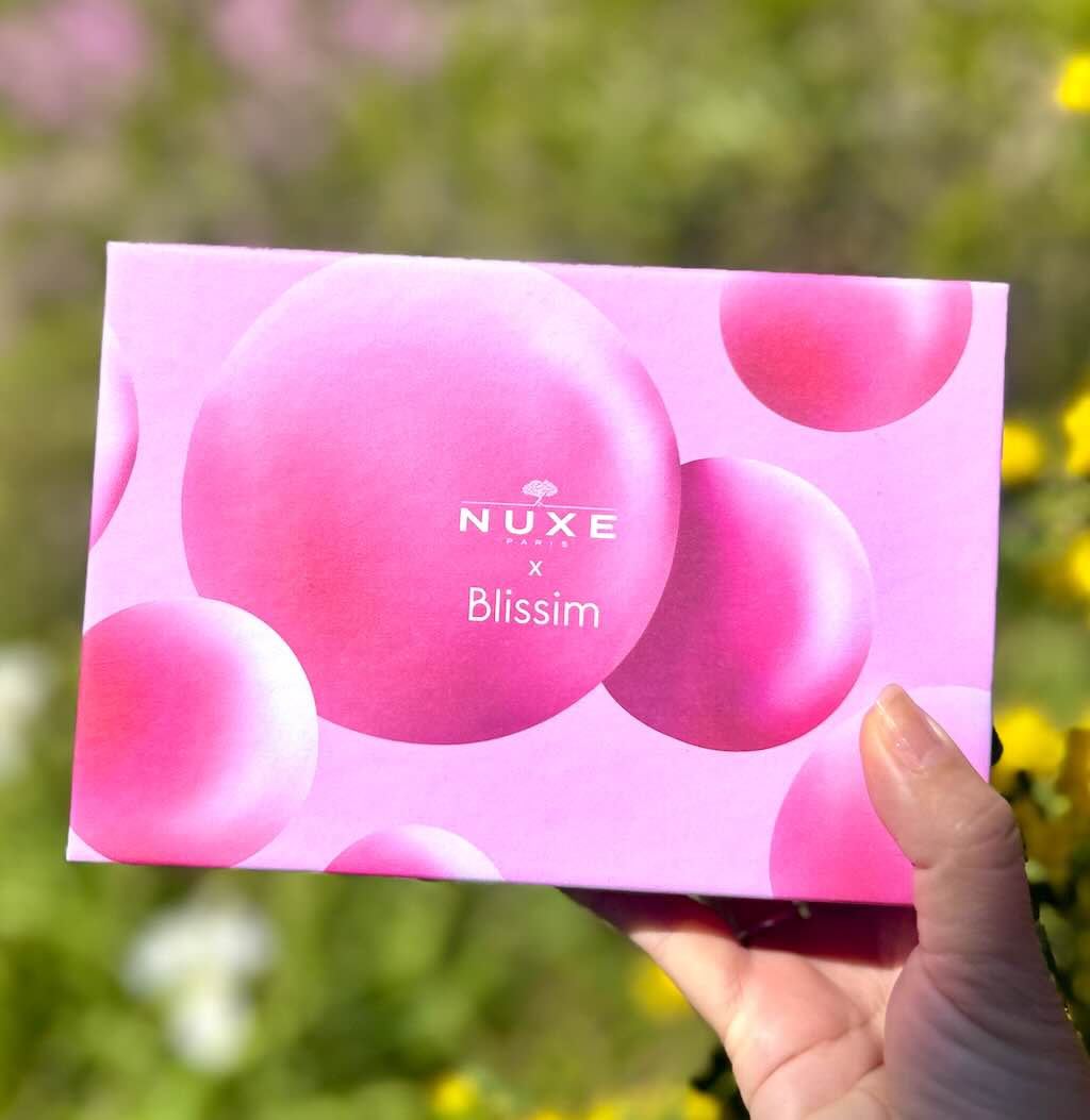 Blissim avril 2026 collab Nuxe spoiler contenu code promo 5€ réduction + 1 cadeau