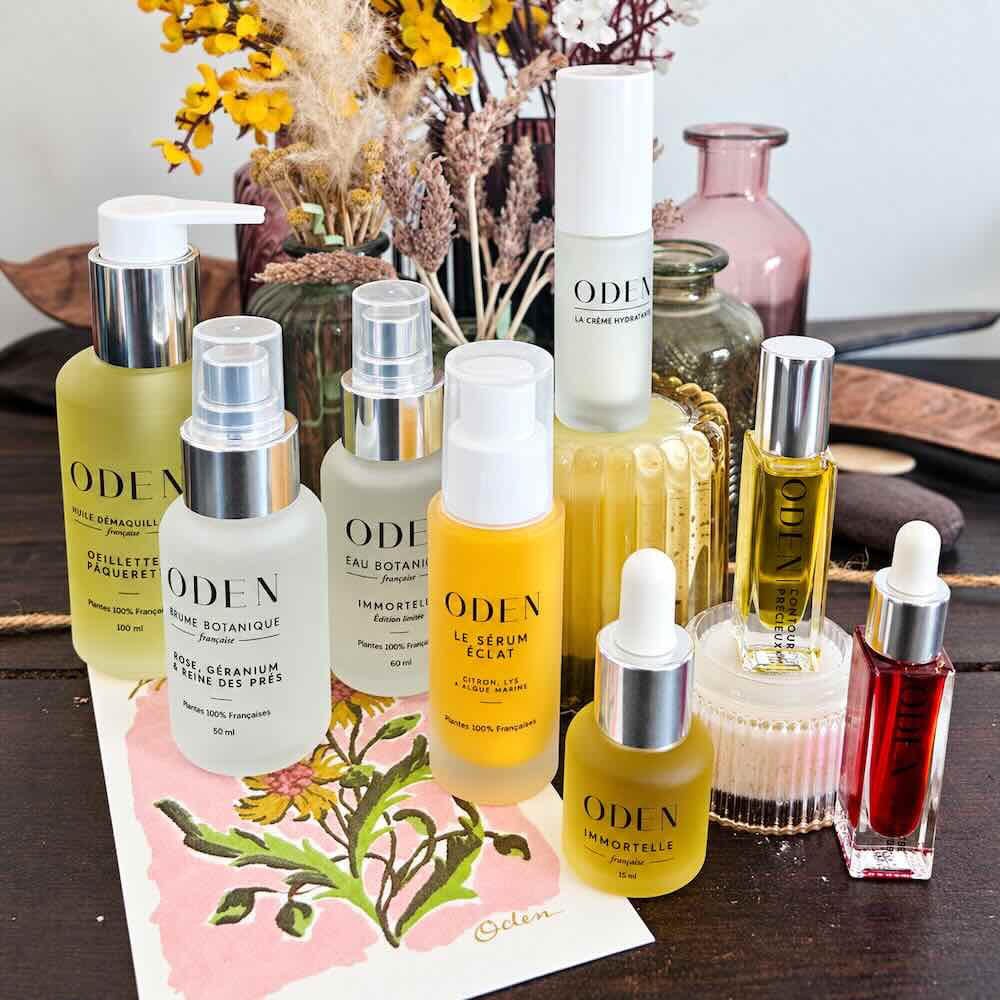 Routine de soins naturels Oden pour le visage
